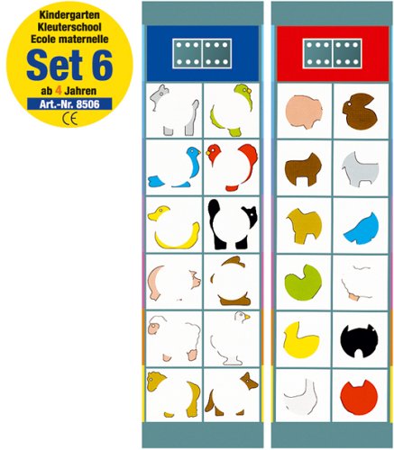 Oberschw&auml;bische Magnetspiele Set 6: Kindergarten 4 Jahren