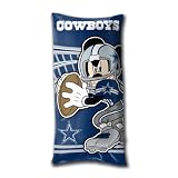 Disney/NFL Dallas Cowboys Mickey Mouse Fold-Up Body Pillow