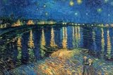 Starry Night over the Rhone, c.1888 Poster Print by Vincent van Gogh, 36x24 Poster Print by Vincent van Gogh, 36x24 Starry Night over the Rhone, c.1888 Poster Print by Vincent van Gogh, 36x24 Poster Print by Vincent van Gogh, 36x24