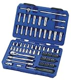 Draper Expert 18966 Metric/AF Chrome Vanadium Socket Set 75 pc 