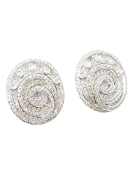 Women 14k Yellow Gold 1.83ctw diamond Stud earring 50 LE173Y Size 13.17