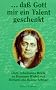 ... dass Gott mir ein Talent geschenkt: Clara Schumanns Briefe an Hermann H�rtel und Richard und Helene Sch�ne
