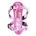 EzyDog Premium Chest Plate Custom Fit Reflective No-Pull Padded Comfort Dog Harness - Perfect for Training, Walking, and Control - Includes Car Restraint Attachment (Large, Pink Camo)