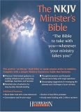 Holy Bible: New King James Version, Ministers, Black Genuine Leather