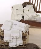 Venus Hand Towel, 16 x 28, Ivory