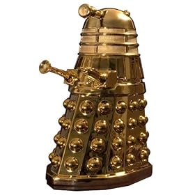 Doctor Who Dalek Cookie Jar Limited Edition Ceramic Gold