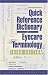 Quick Reference Dictionary of Eyecare Terminology, Third Edition