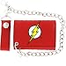 Flash Logo Tri-Fold Wallet with Chain