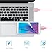 Micro USB Cable, Gkeeny Cords 3 Pack (3FT 3FT 6FT) Nylon Braided USB 2.0 High Speed USB to Micro USB Charging Cables for Android, Samsung, LG, HTC, Motorola, Nokia, and More (Pink)