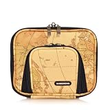 CaseCrown Double Memory Foam Pouch Case With A Front Pocket For Kindle2 (Antique Map)
