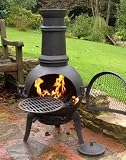 Plain Cast Chimenea 85cm high