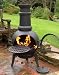 Plain Cast Chimenea 85cm high