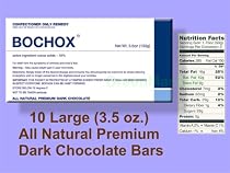 Bloomsberry Bochox - Dark Chocolate - Ten 3.5 oz. Bars