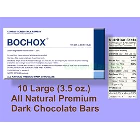 Bloomsberry Bochox - Dark Chocolate - Ten 3.5 oz. Bars