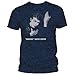 Impact Men's David Bowie Heroes Album Cover T-Shirt