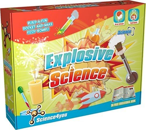 Science4You Explosive Science - 28 Brain Activating Experiments by KSM Toys