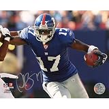 Steiner Sports NFL Plaxico Burress Stiff Arm Vs Jets Autographed 8-by-10-Inch Photograph