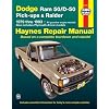 Dodge D50 Pickup & Raider  '79'93 (Haynes Manuals)
