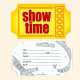 Movie Party Invitations (8) Party Supplies