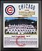 Black 11x13 1989 Division Champions Chicago Cubs Championship Team Photo Plaque