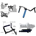 Un �quipement premium de soutien portatif sur l'�paule pour cam�ra/cam�scope Canon 5D, 7D, 60D, 550D, 600D, Nikon D90 D7000 D5100 D3100 D300, Sony A65 A55, A33, A580, A560, Panasonic GH1, GH2, GH3 et appareils photo reflex num�riques (DSLR) Pentax Olympus Sony Fuji