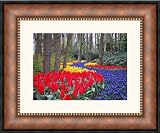 Picture Frame Mottled Walnut w/ Black .. 3'' wide