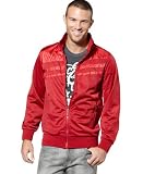Marc Ecko Cut & Sew Men’s Badger Track Jacket,Black,XXX-Large