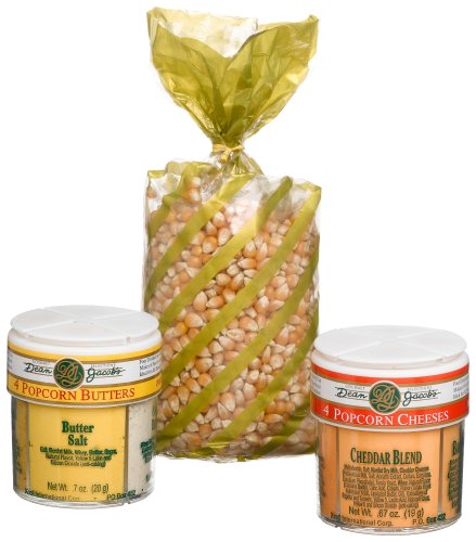 Dean Jacobs Popcorn Party Set, 18-Ounce Boxes (Pack of 4) by Dean Jacobs
