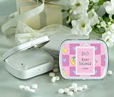 Baby Keepsake: Pink Hearts, Moons, and Pacifiers Design Personalized Glossy White Hin (Set of 24) 51MTp5ZOUpL. SL160 Baby Keepsake: Pink Hearts, Moons, and Pacifiers Design Personalized Glossy White Hin (Set of 24)