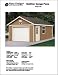 12' X 20' Car Garage Project Plans -Design #51220