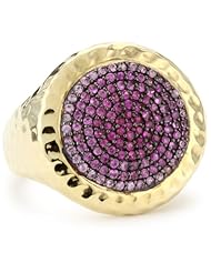 Phillips Frankel "Vibrant Affair" Large Pink Sapphire Ring