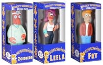 3 Futurama Headknocker Set