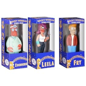 3 Futurama Headknocker Set