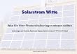 Was Sie �ber Photovoltaikanlagen wissen sollten: Technologie und Technik, Recht und Steuer, Versicherung und Wirtschaftlichkeit