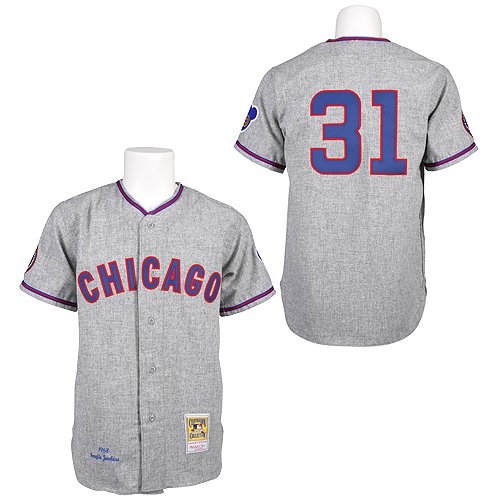 Chicago Cubs Authentic 1968 Ron Santo Road Jersey by Mitchell & Ness