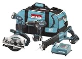 Makita LXT401 18 Volt Lithium-Ion 4-Tool Combo Kit