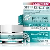 Biohyaluron 4d Concentrated Face Day and Night Cream 50+ for All Skin Types, Also Sensitive Deep Wrinkles Reduction 50 Ml