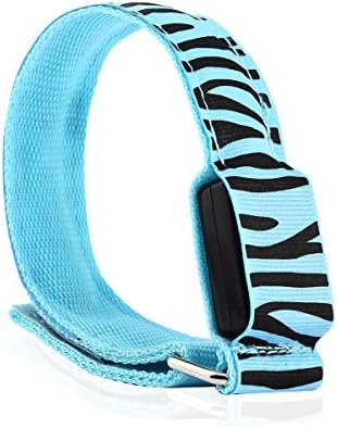 HOUZON® LED Safety Wrist Band Cycling Jogging Walking Reflective LED Armband Blue