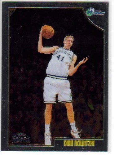 1998-99 Topps Chrome #154 Dirk Nowitzki Dallas Mavericks (RC - Rookie Card)