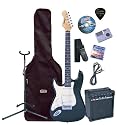 Encore EBP-LC3T Black Electric Guitar Outfit, Left Handed