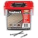 FastenMaster TrapEase 3 Deck Screws for Composite, PVC and Capstock Decking - Box of 350 - Trex Transcend Tree House