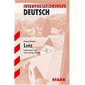 Lenz. Interpretationshilfe Deutsch. (Lernmaterialien)