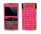 Pink Polka Dots Design Decal Protective Skin Sticker for Samsung Blackjack 2