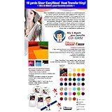 10 Yards Siser EasyWeed Heat Transfer Vinyl (Mix & Match your favorite colors)