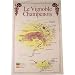 Champagne Wines map instructional and Pictorial on Printed Towel. Terroirs de France Tea Towel