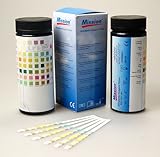 1 x 100 x 10 Parameter YERCON urine reagent strips Blood, Billirubin, Urobiligen, Ketone, Protein, Nitrite, Glucose, PH, Specific Gravity, Leucocytes ~ More pack sizes available, 200, 500 & 1000 strip packs