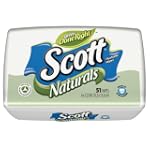 Scott Naturals Folded Moist Wipes, 51-Count Tubs (Pack of 16)