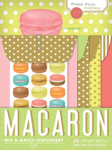 macaron mix  match stationery macaron gift  stationery