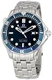 Omega Men`s 2221.80.00 Seamaster 300M Quartz "James Bond" Blue Dial Watch
