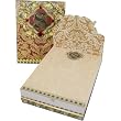 S Monogram Jewel and Gold Foil Embellished Pocket Note Pad